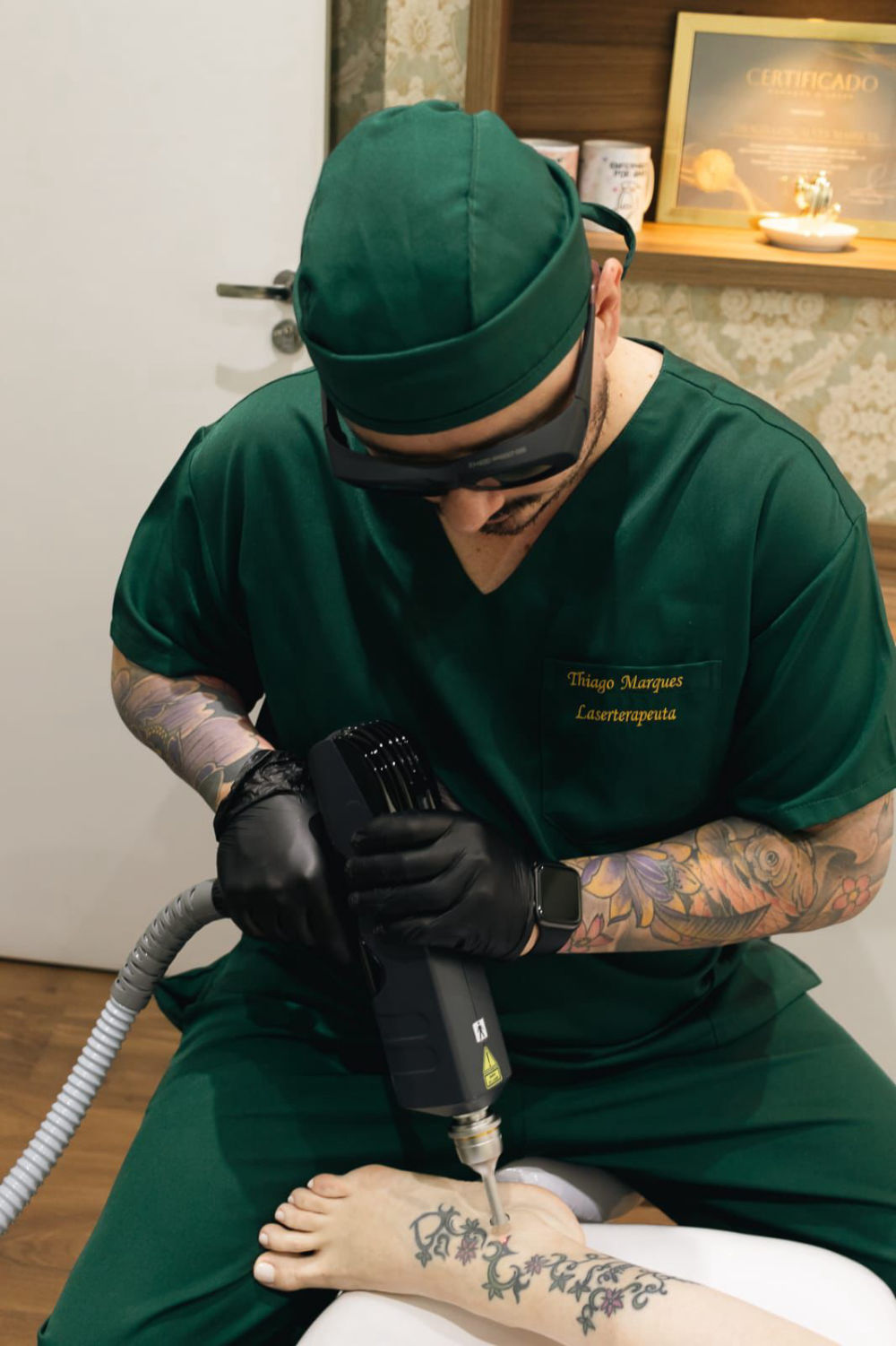 Despigmentação de tatuagem